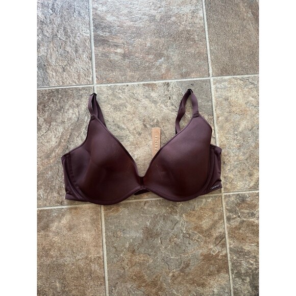 Skims Weightless Scoop Bra Cocoa Size 40D - Picture 1 of 8